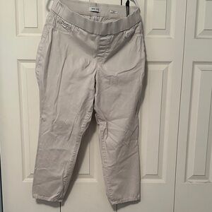 Nine West beige Cropped Pants